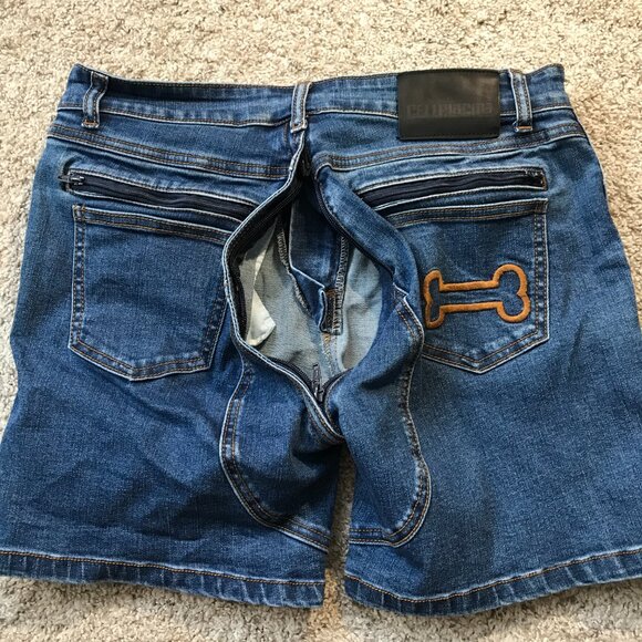 Cellblock13 Muzzle Up Denim Shorts - Picture 4 of 7